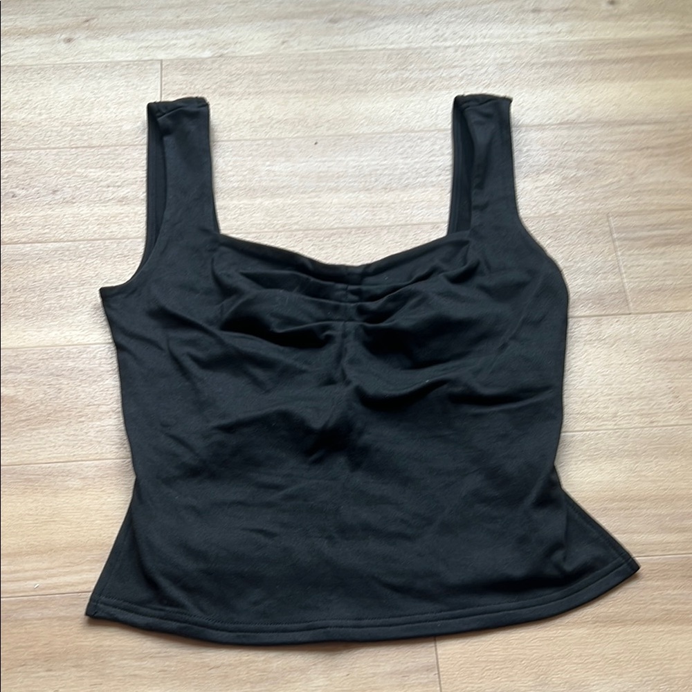 Black Sleeveless Top